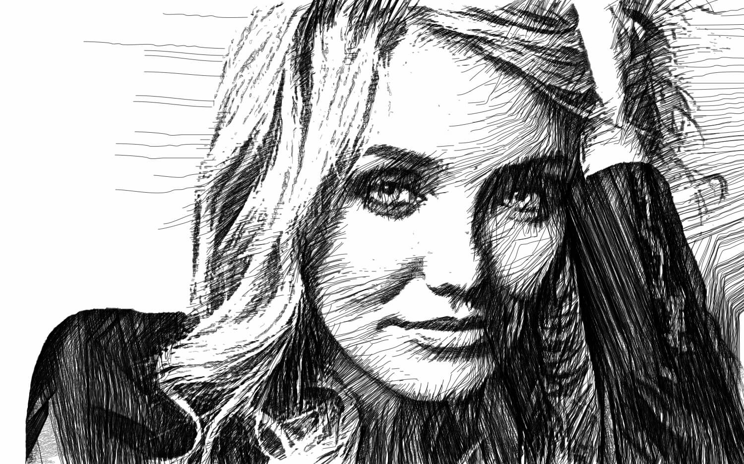 1500x937 Dark Straight Line Synthetik Software - Straight Line Sketch