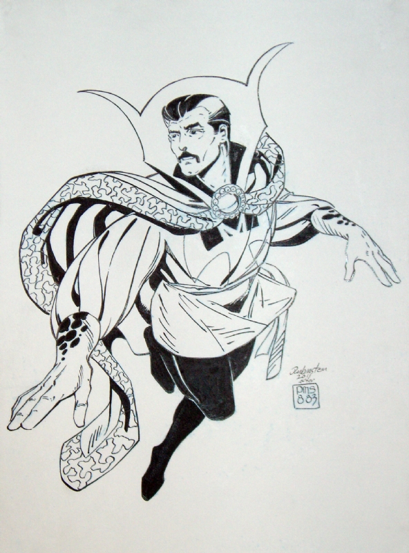 592x800 Marvel Comics Of The 1980s 1983 - Strange Sketches