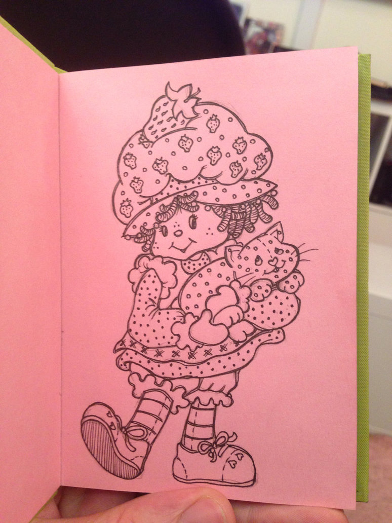 774x1032 Strawberry Shortcake Sketch By Toffeetfb - Strawberry Shortcake Sketch