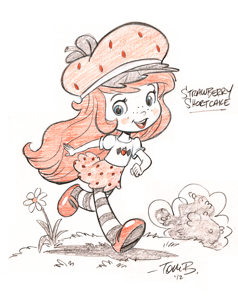 787x984 Strawberry Shortcake Commission By Tombancroft - Strawberry Shortcake Sketch