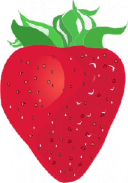 438x626 Strawberry Sketch Vector Free Download - Strawberry Sketch