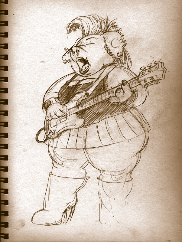 602x800 Streaming End Of Night Sketch 2 By Anymouse1968 - Streaming Sketch