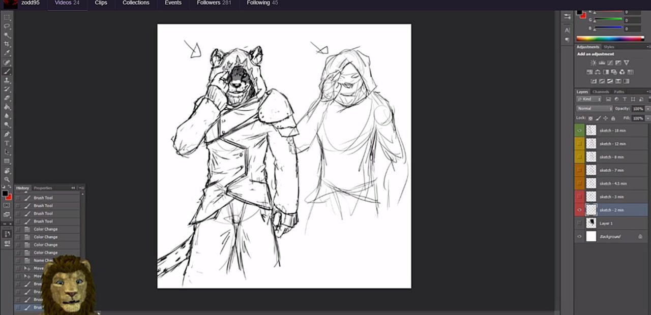 1280x620 Zodd95 Offers Sketch As Rewards For Supporters Of His Art Channels - Streaming Sketch