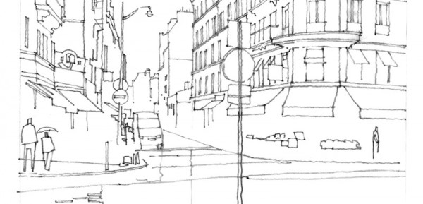 600x289 Learn How To Draw Cityscapes - Streaming Sketch