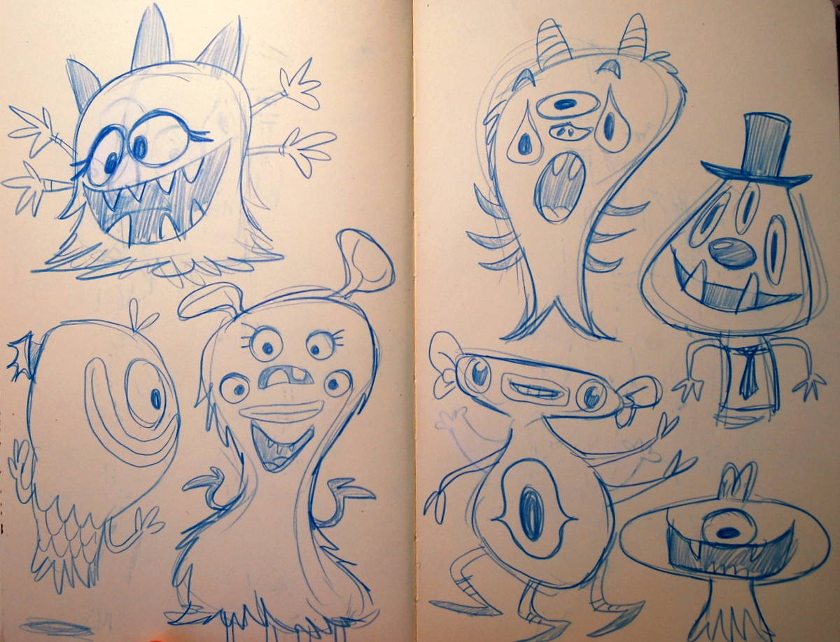 1200x917 Daily Sketches Flimflammery Art By Bill Robinson - Street Art Sketches