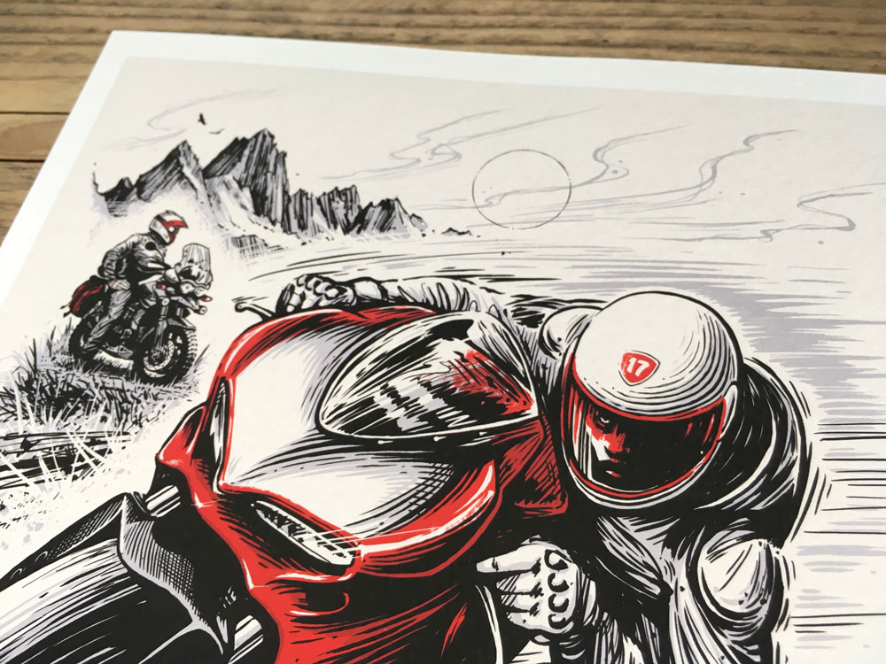 1000x750 Street Bike - Street Bike Sketch