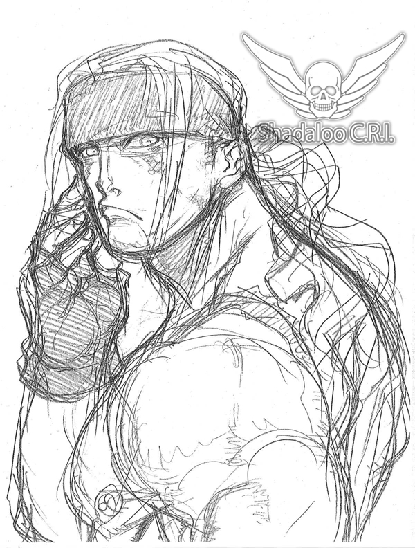 600x792 Street Fighter 3 3rd Strike Demo Sketches 4 Out Of 9 Image Gallery - Street Fighter Sketch