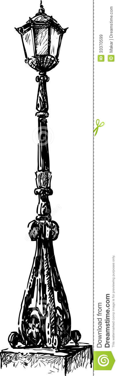 414x1300 Pin By Mandy Sivits On Art Drawings, Painting And - Street Light Sketch