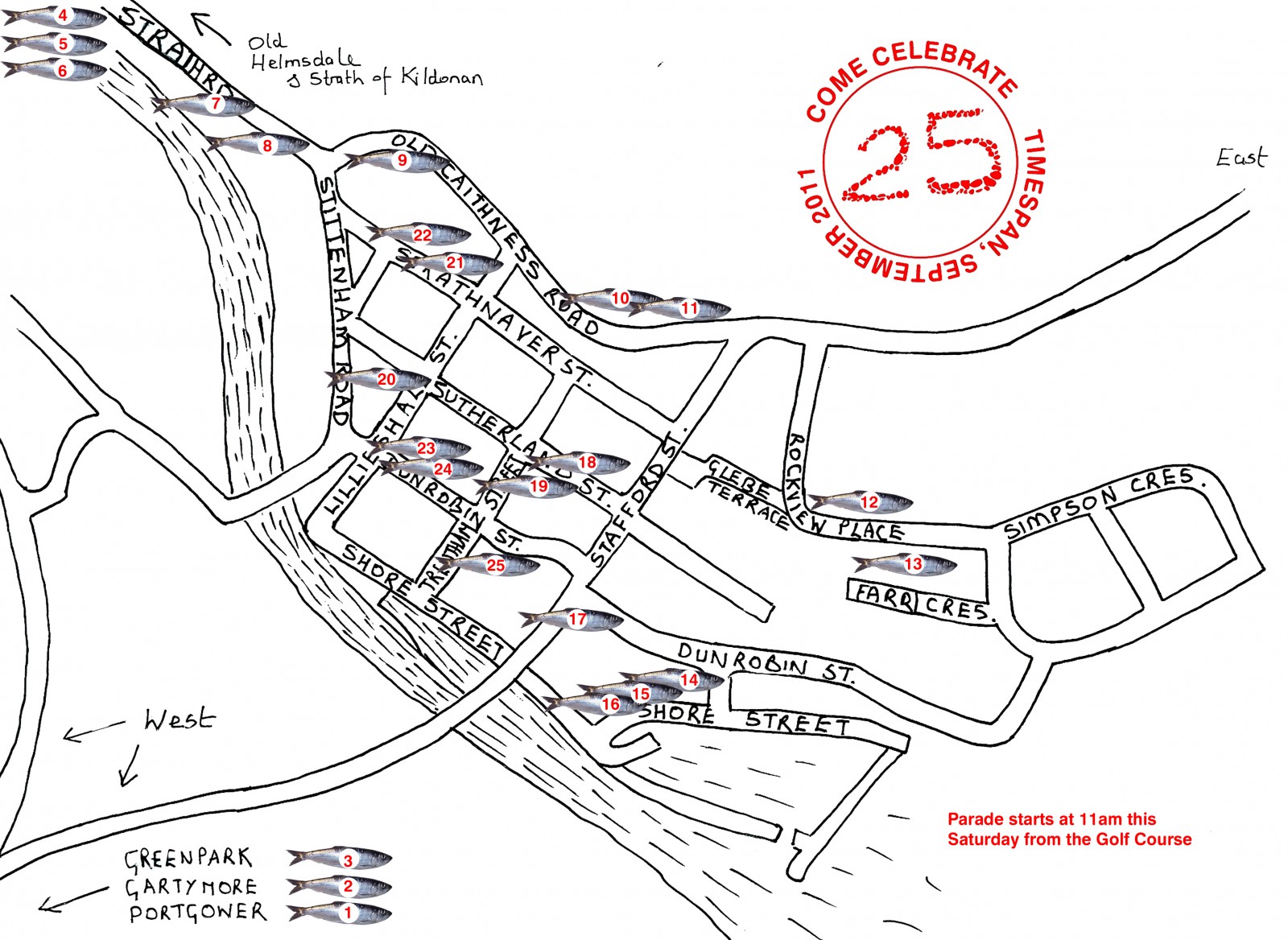 1600x1168 Helmsdale Street Sketch Map Cropped Timespan Museum Amp Arts - Street Map Sketch