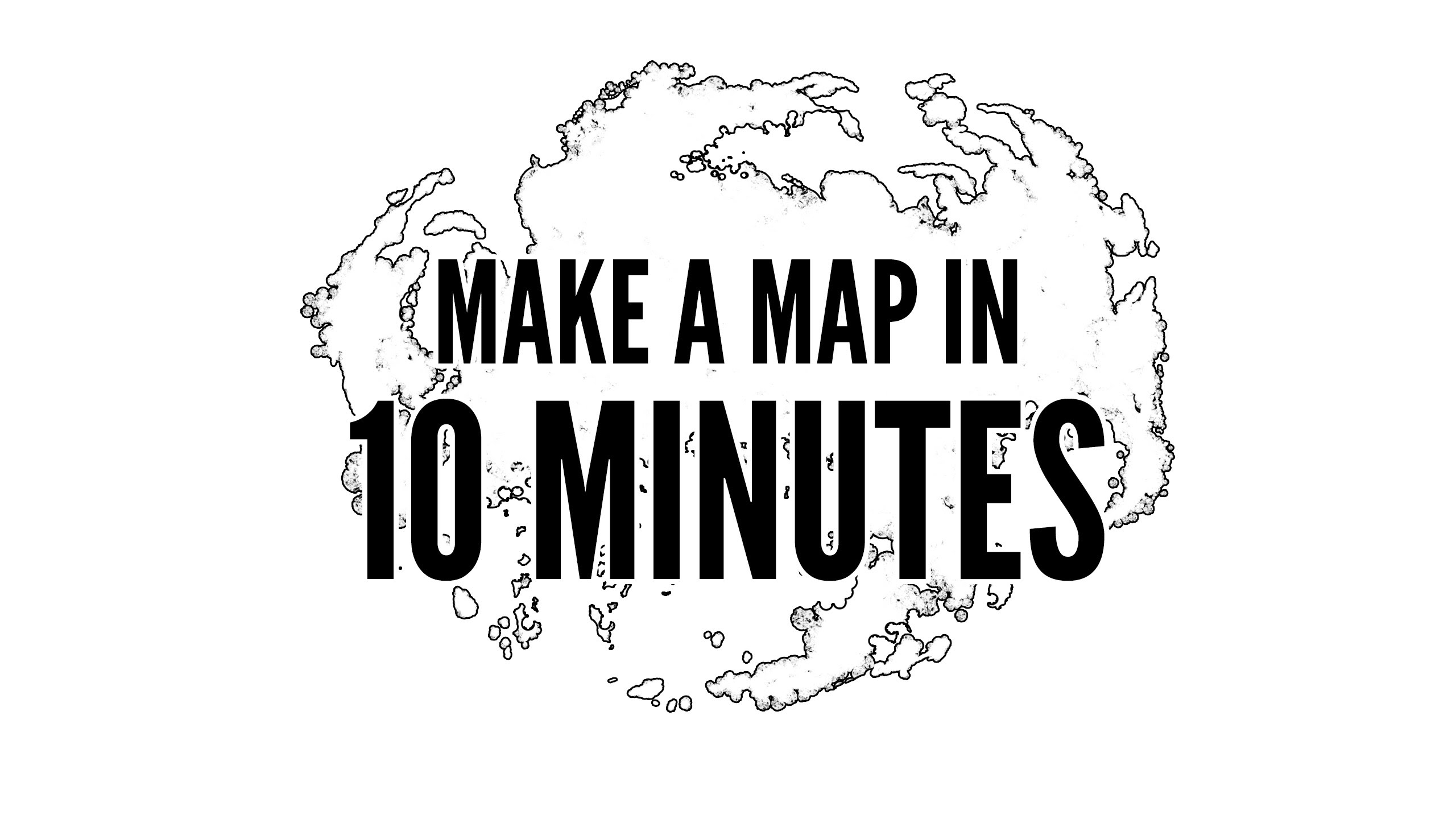 2560x1440 How To Easily Make A Map In 10 Minutes With Photoshop - Street Map Sketch