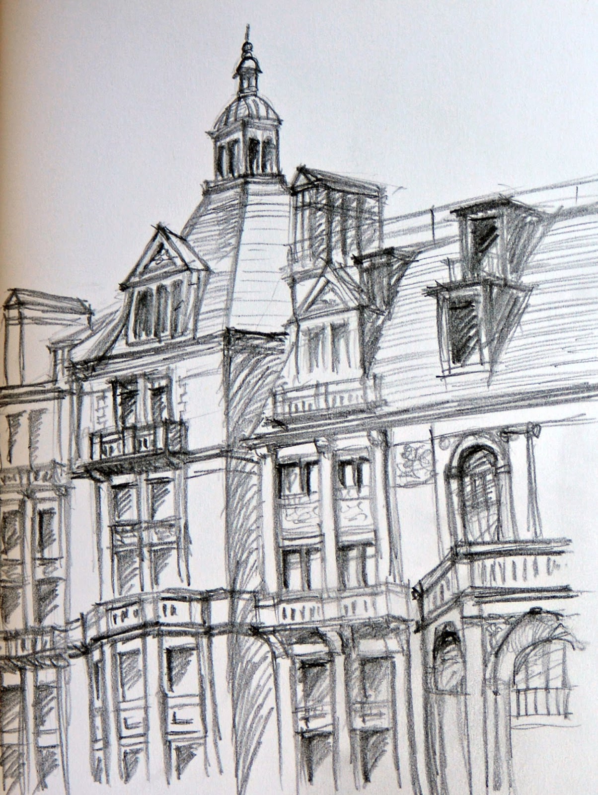 1204x1600 Nature And Life Sketches London Street Sketch - Street Sketch