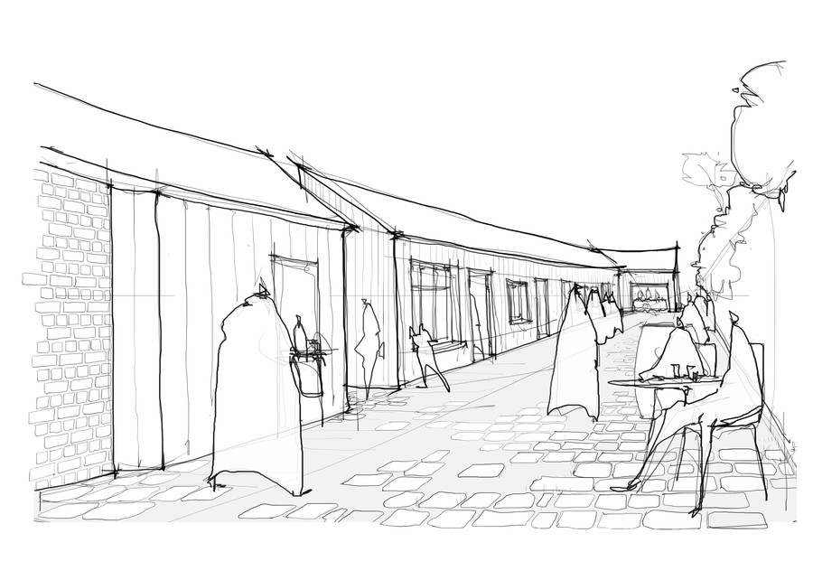 900x642 Entry - Street Sketch