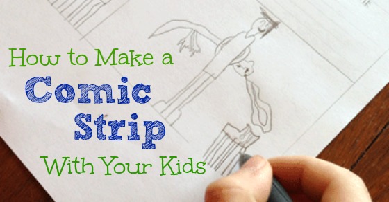 560x292 How To Create A Comic Strip With Your Kids In 7 Easy Steps My - Strip Sketch