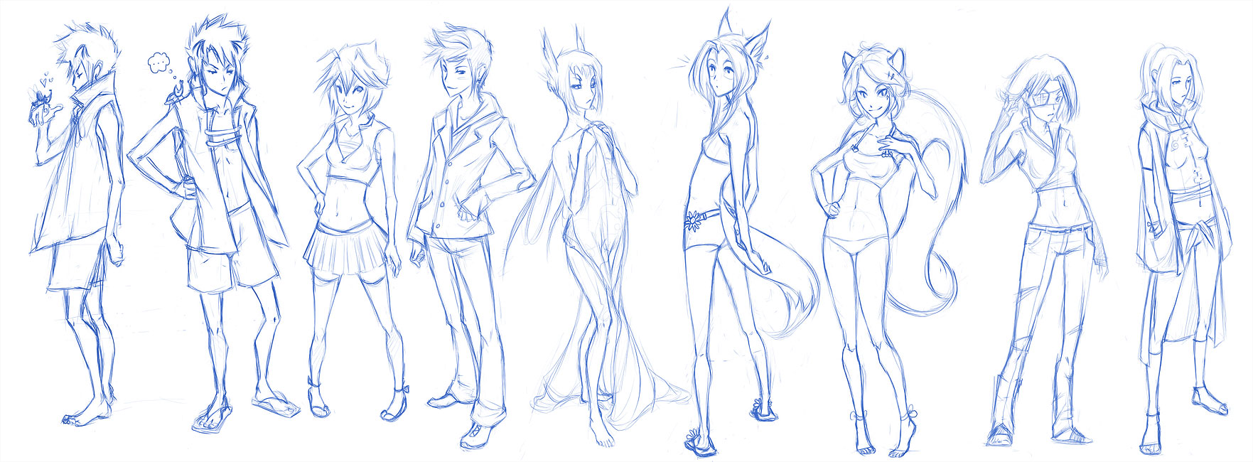 1763x650 Sketch Strip 00 By Doven - Strip Sketch