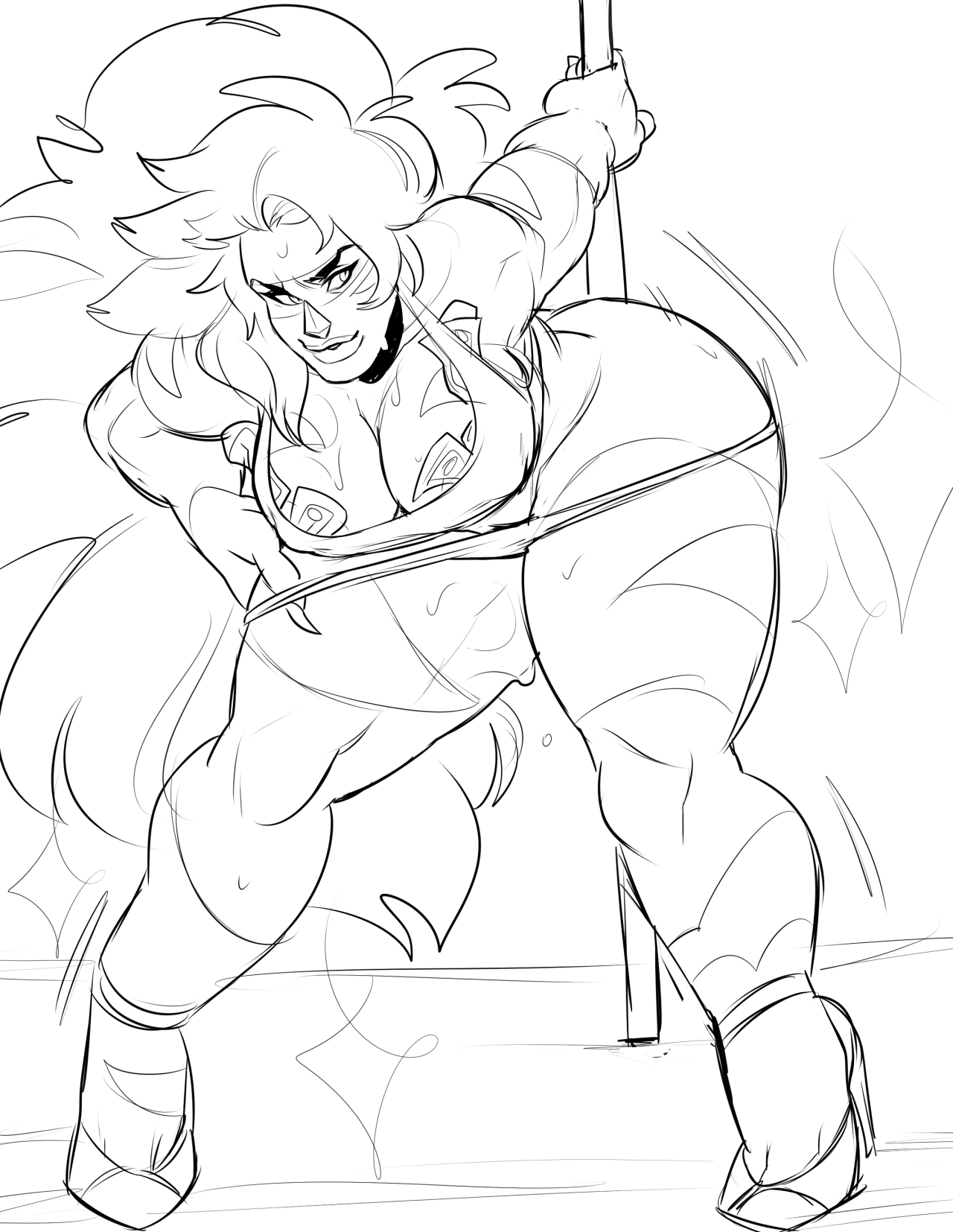 1280x1654 Stripper Jasper Steven Universe Know Your Meme - Stripper Sketch
