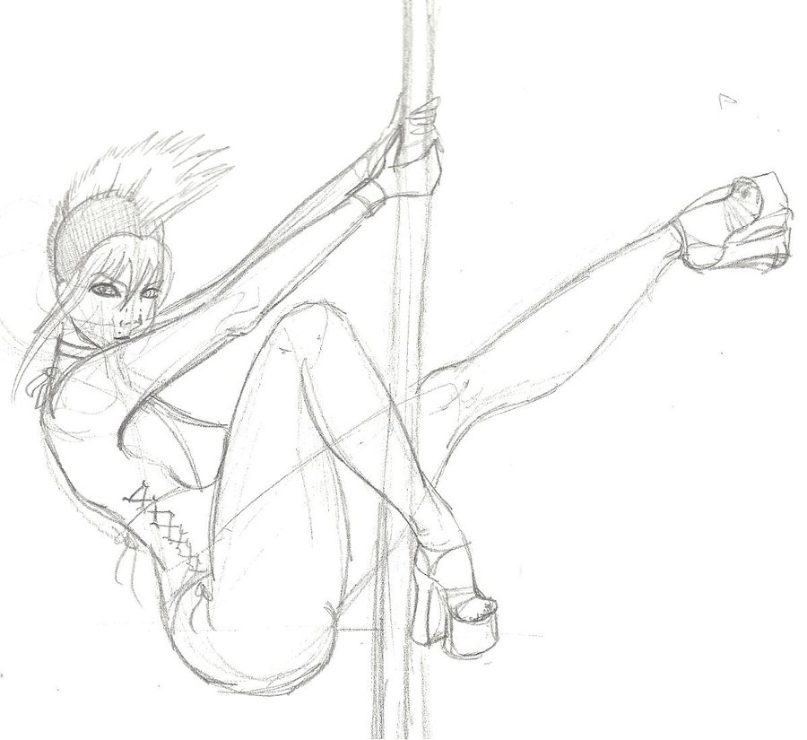 900x825 Stripper Zippo By Lissybear - Stripper Sketch