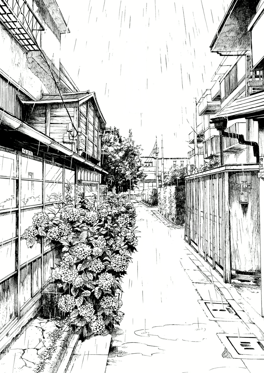 848x1200 This Sketch Was Effectively Rendered Using Stroke Work, Scribbling - Stroke Sketch