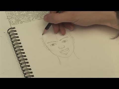 480x360 How To Sketch A Strong Man - Strong Man Sketch