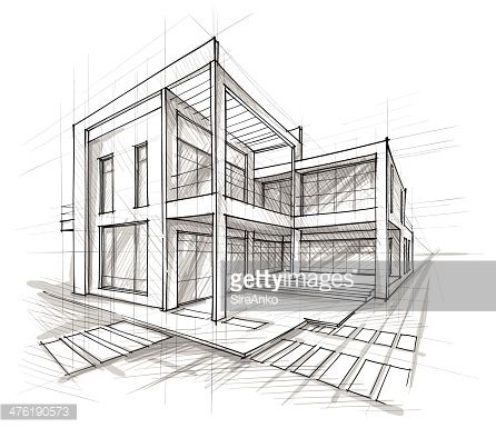 446x385 Architecture Structure Drawing - Structure Sketch