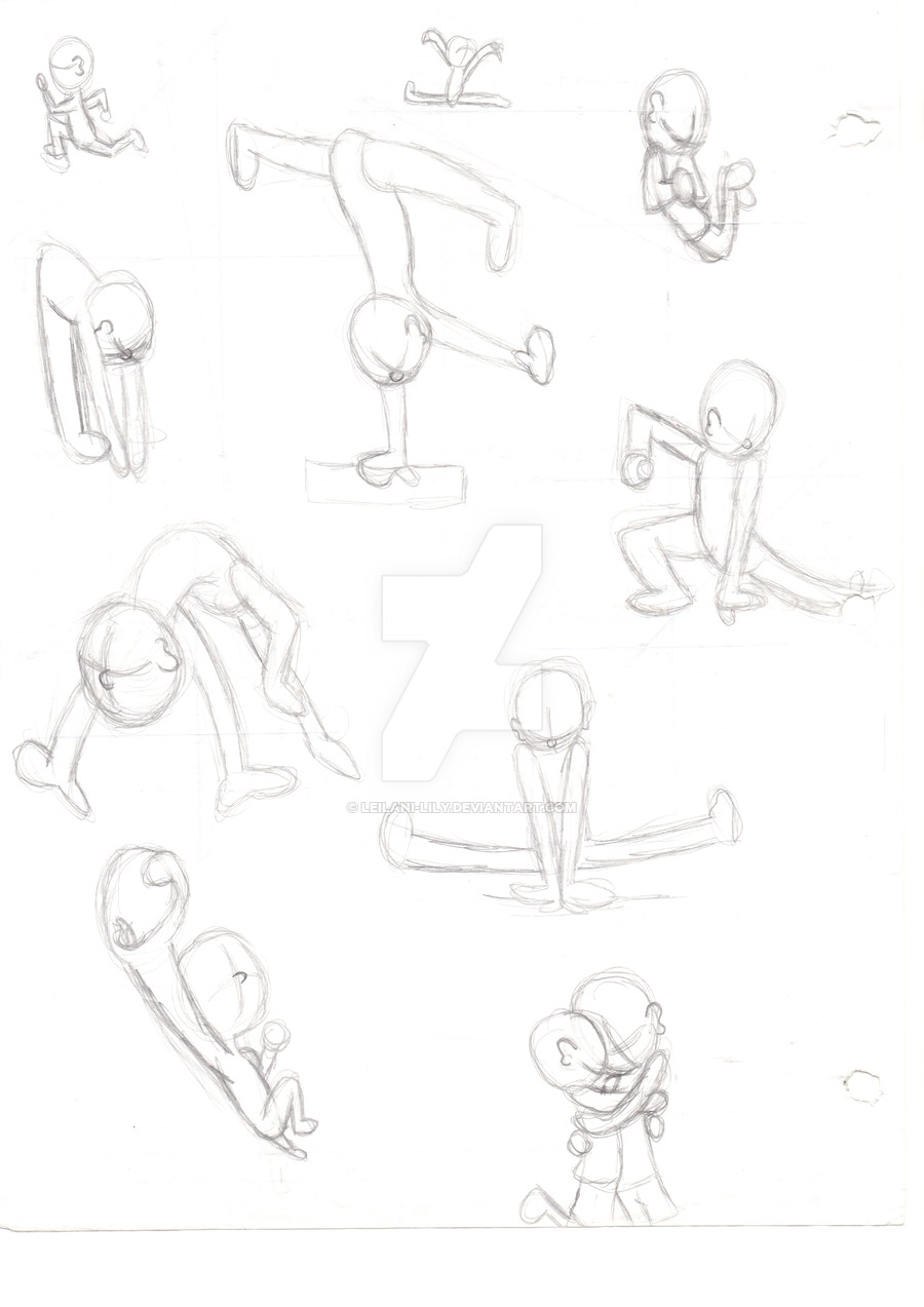 900x1273 Body Structure Sketch Dump By Leilani Lily - Structure Sketch