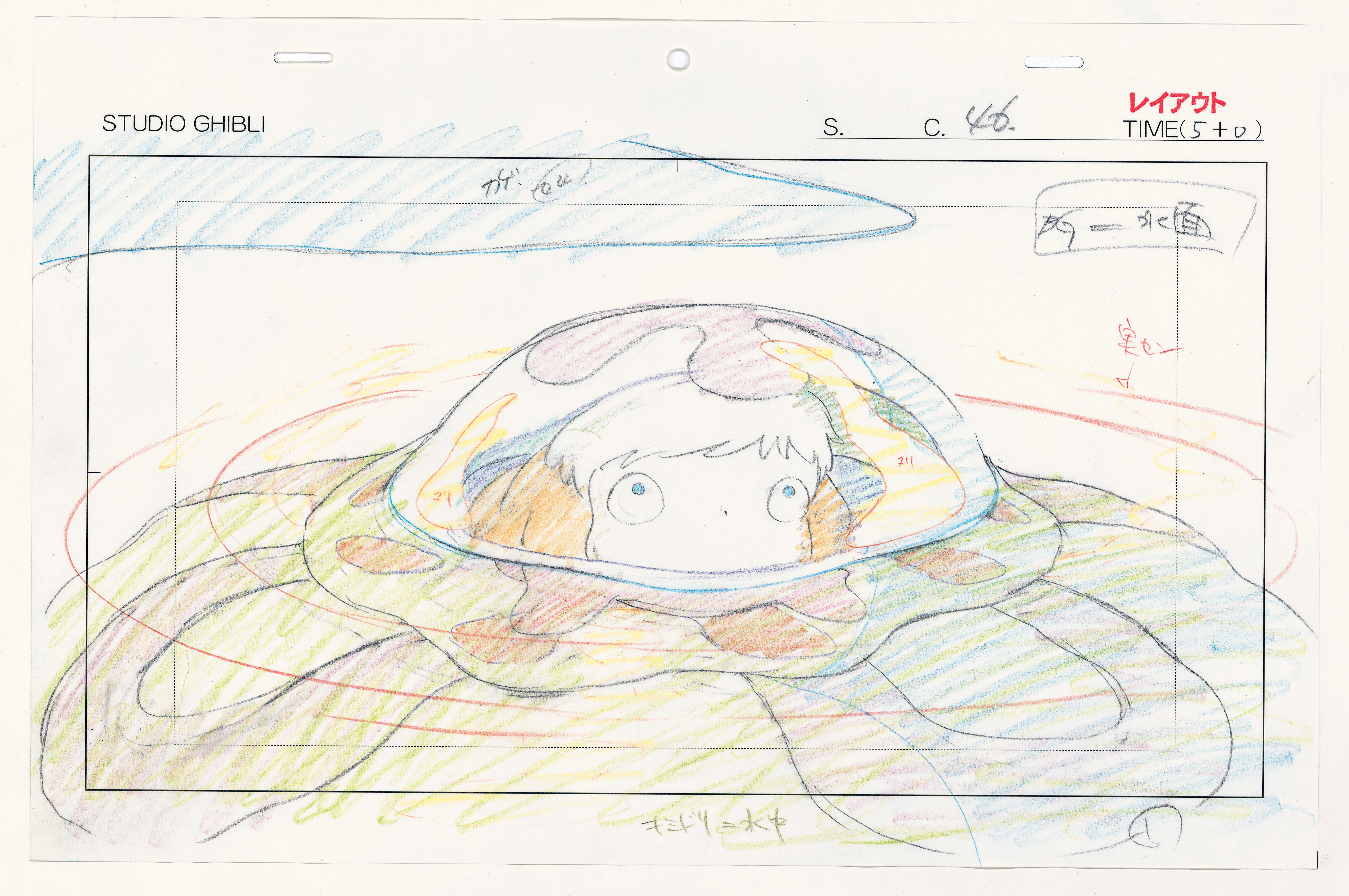 5061x3364 Sketches Art Is A Conversation - Studio Ghibli Sketches