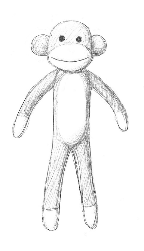 479x831 Image - Stuffed Animal Sketch