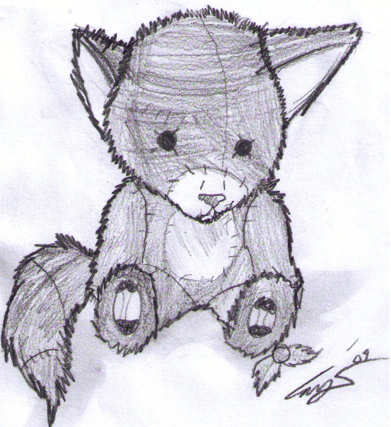 780x852 Sketch As A Stuffed Animal D By Redwingedwolfwriter - Stuffed Animal Sketch