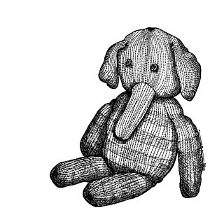 300x300 Stuffed Animal Drawings Fine Art America - Stuffed Animal Sketch