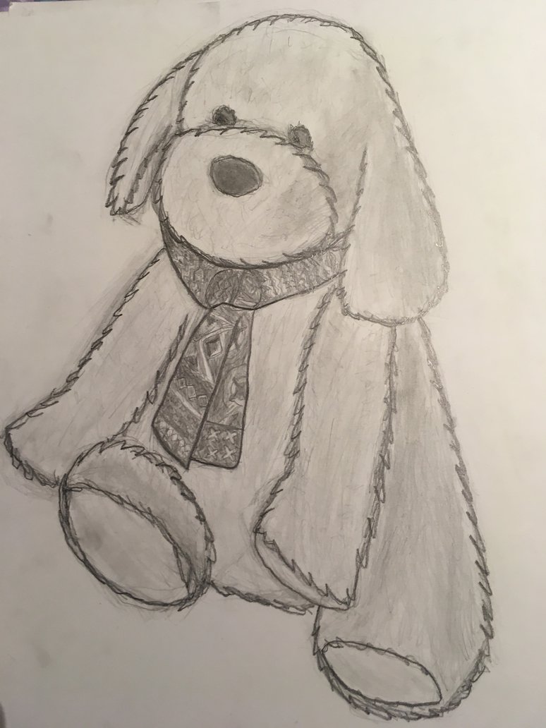 774x1032 Stuffed Animal Sketch By Inarjollyhound - Stuffed Animal Sketch