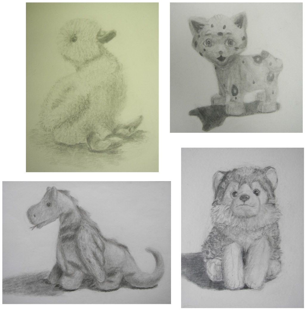 1027x1044 The Rolling Artroom Stuffed Animal Drawings - Stuffed Animal Sketch