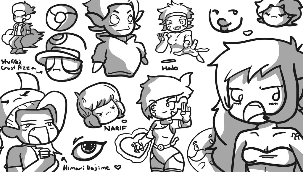 1024x584 Stupid Sketches By Halosoar - Stupid Sketches
