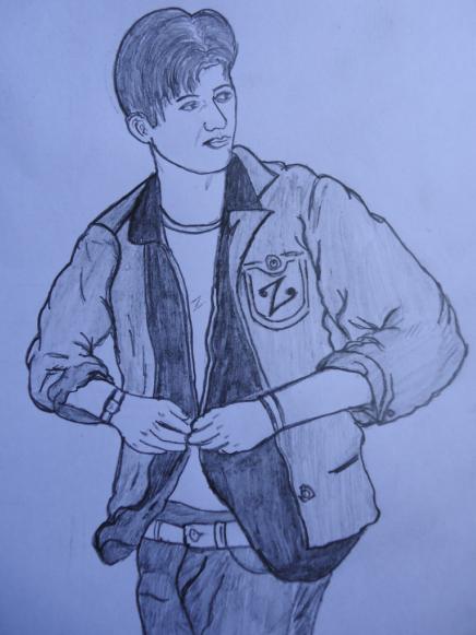 436x581 Pencil Sketches Amp Painting Drawing Of A Guy - Stylish Sketches