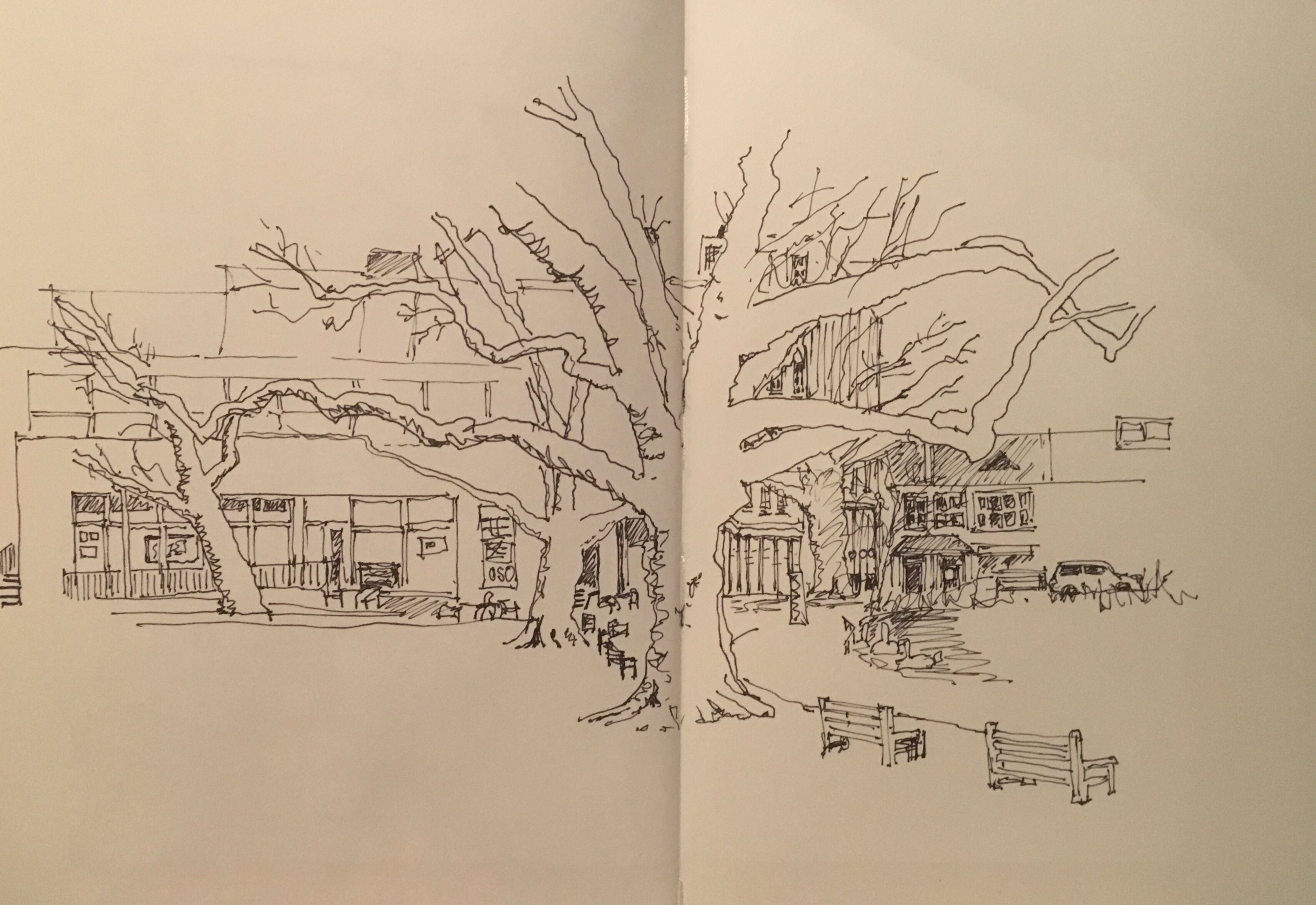 3160x2172 Suburban Sketching Steve Weeks - Suburban Sketches