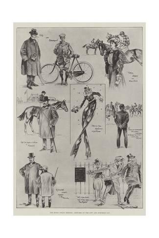 325x488 The Epsom Spring Meeting, Sketches On The City And Suburban Day - Suburban Sketches