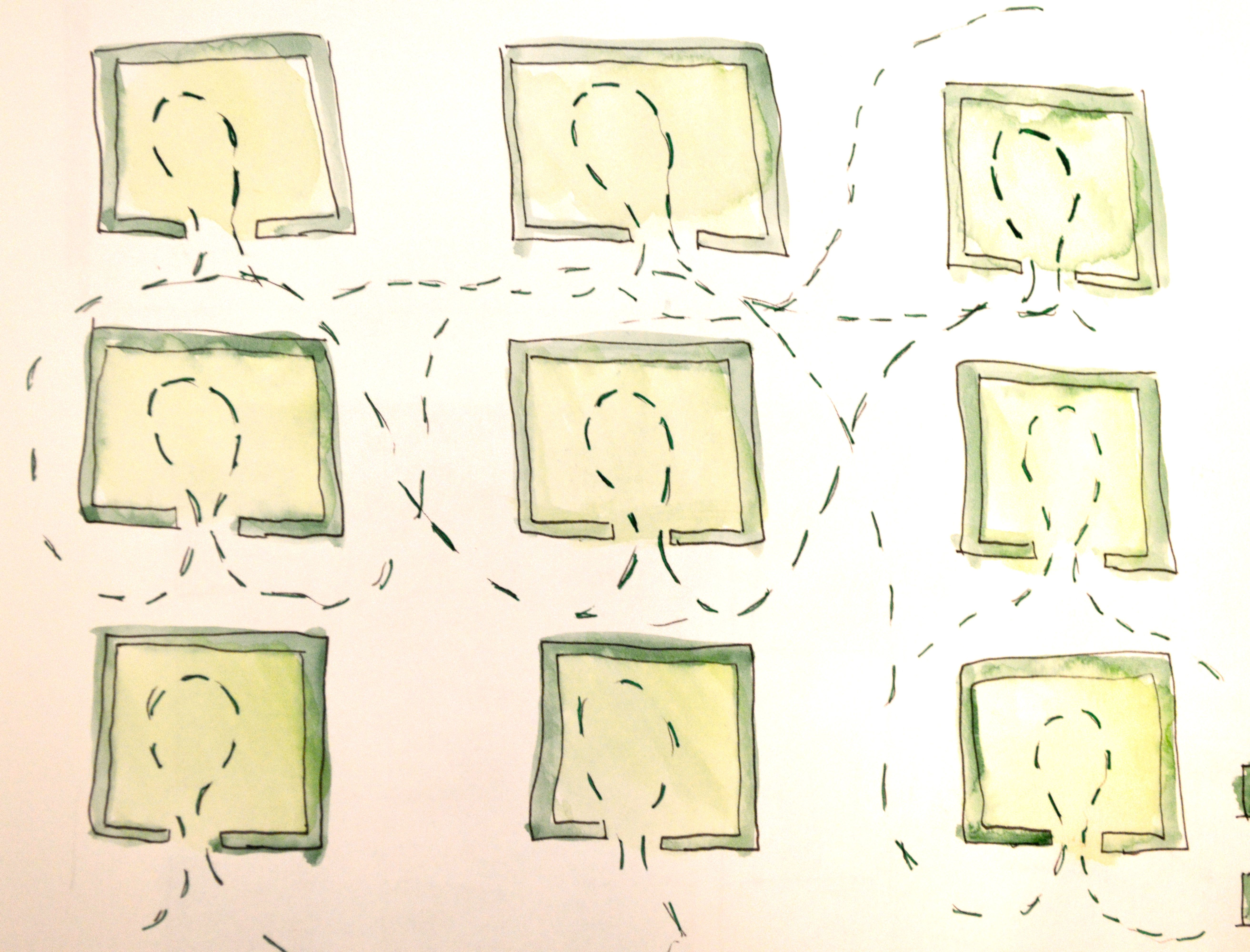 5249x4000 Suburban Structure Sketches Development Object 2 Projects - Suburban Sketches