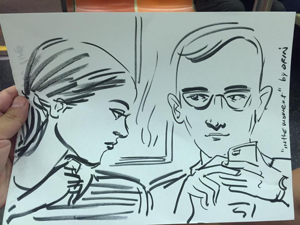 960x720 This Subway Sketch Artist Will Make Your Day Artnet News - Subway Sketch