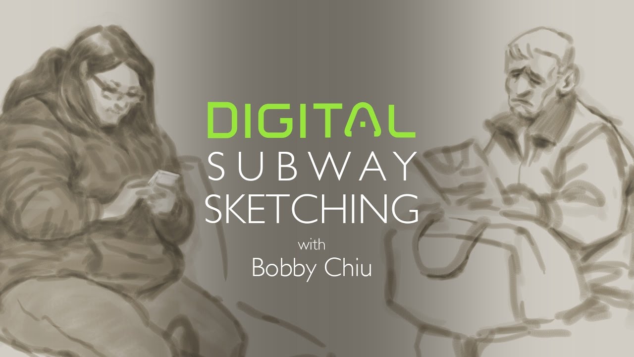 1280x720 Digital Subway Sketching - Subway Sketch