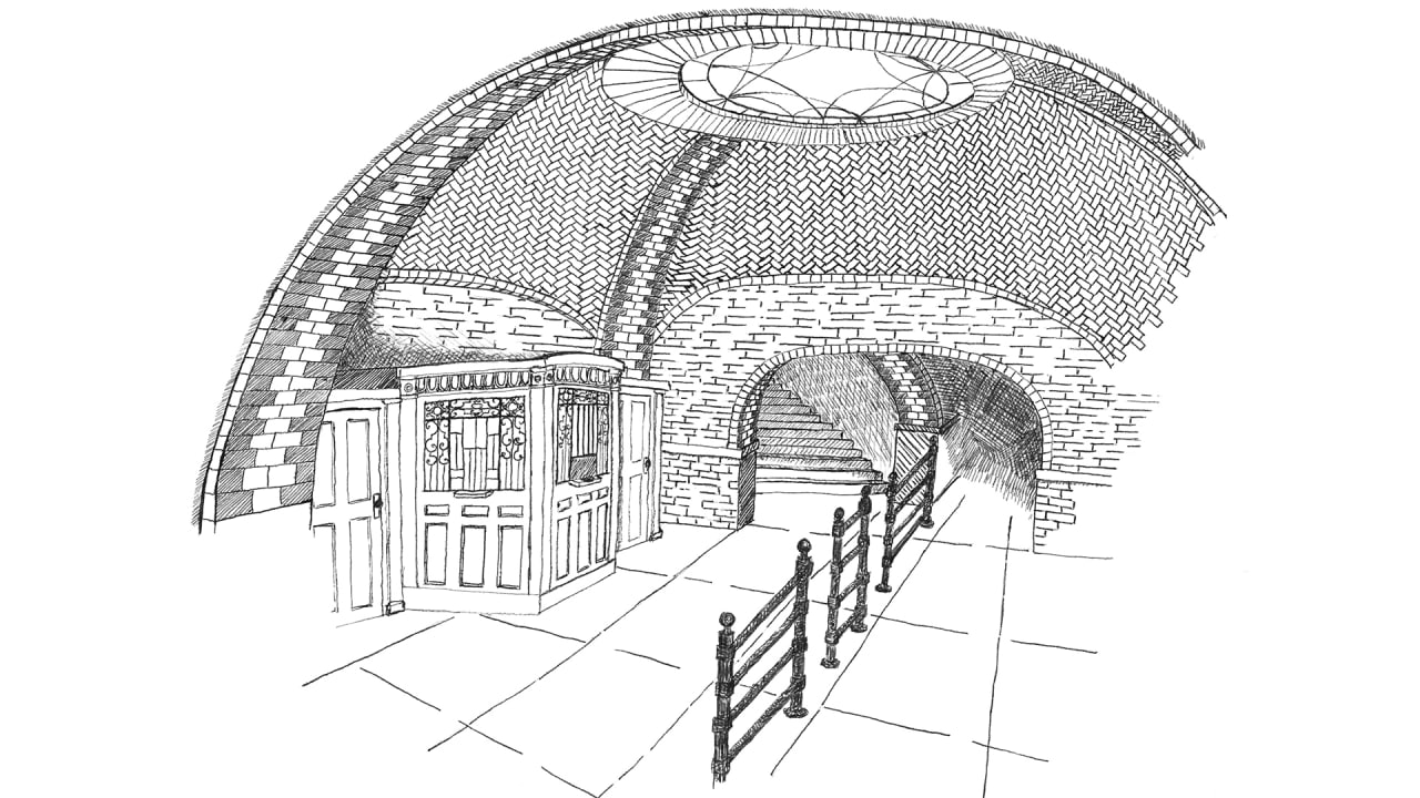 1280x720 The Hidden Masterpieces Of The N.y.c. Subway - Subway Train Sketch