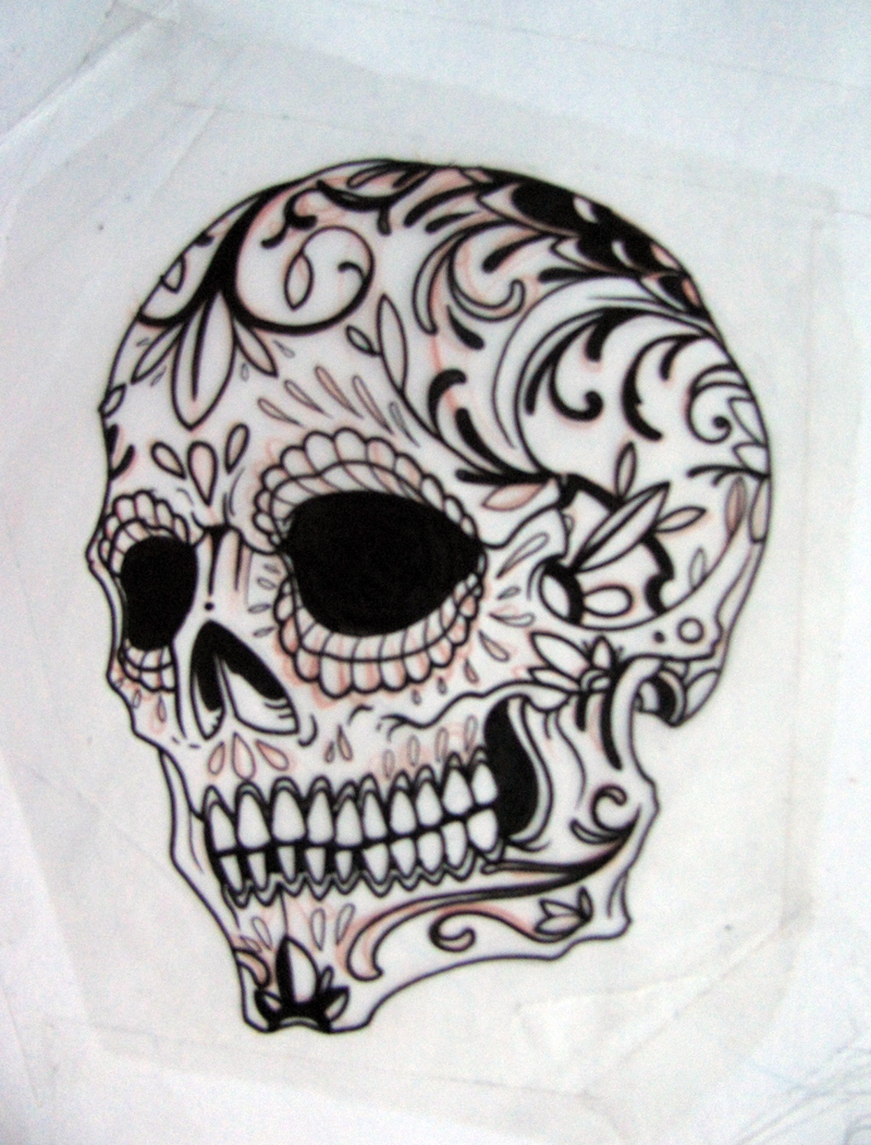 800x1052 Skull Tattoo Drawings - Sugar Skull Tattoo Sketch