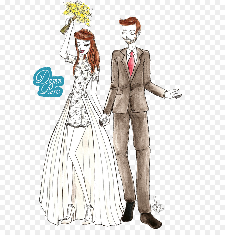 900x940 Gown Fashion Suit Sketch - Suit Sketch