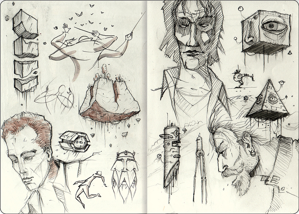 1024x731 Summer Sketches Simeon Genew - Summer Sketches