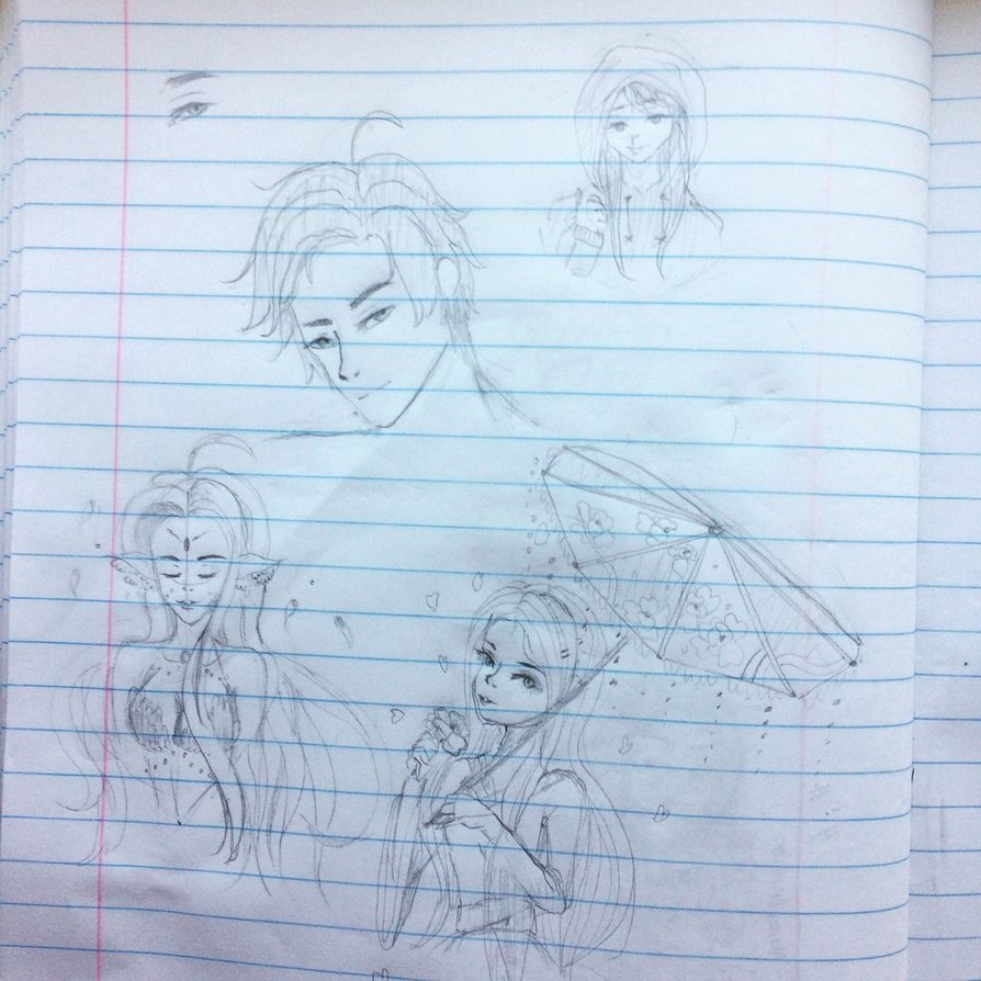 894x894 Summer Sketches By Crestele - Summer Sketches