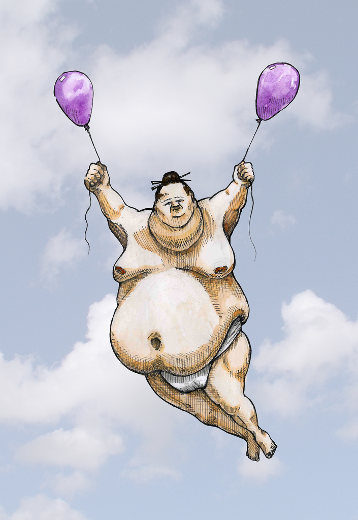 705x1024 Sketchpot Sunday Sketch Of Sumo Sailing. - Sumo Sketch