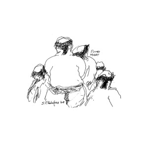 300x300 Sumo Meeting Drawing By Sam Chinkes - Sumo Sketch