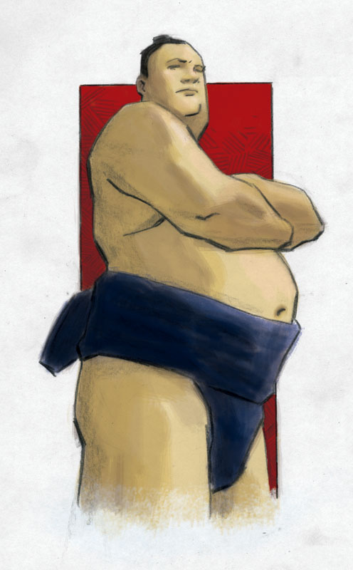 496x800 Sumo Sketch 1 By Kylebice - Sumo Sketch
