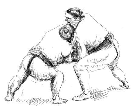 445x368 Josef Renner Sumo - Sumo Sketch
