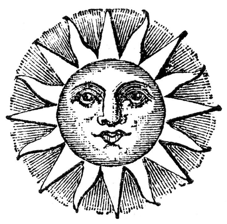 736x728 Sketch Clipart Sun - Sun Sketch Images