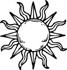 220x229 How To Draw A Sun, Step By Step, Outer Space, Landmarks Amp Places - Sun Sketch Tumblr