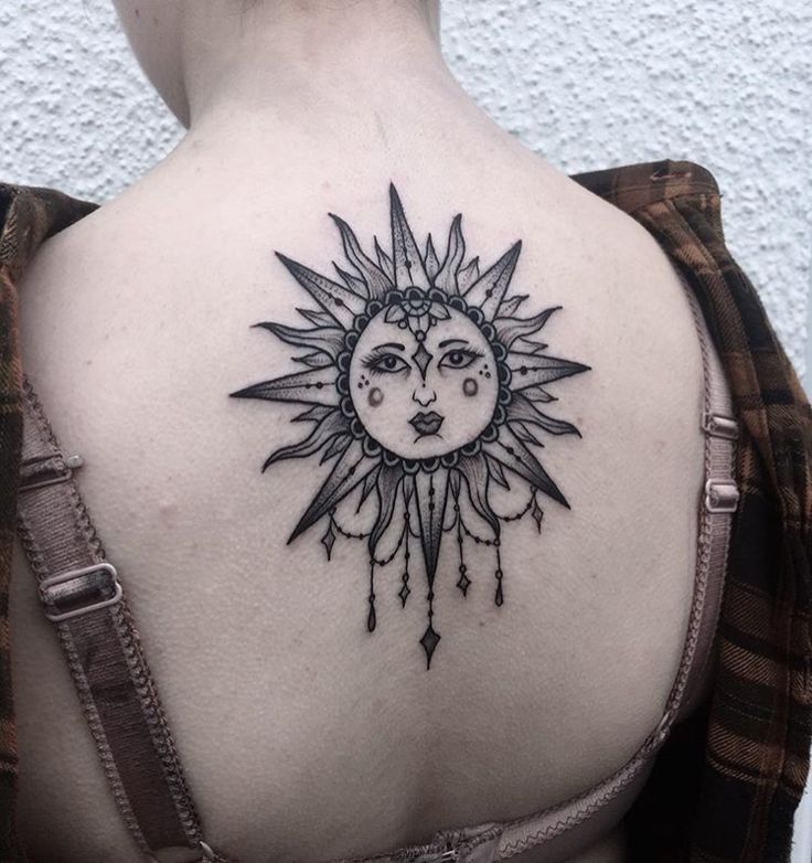 Sun Tattoo Sketch at PaintingValley.com | Explore collection of Sun ...