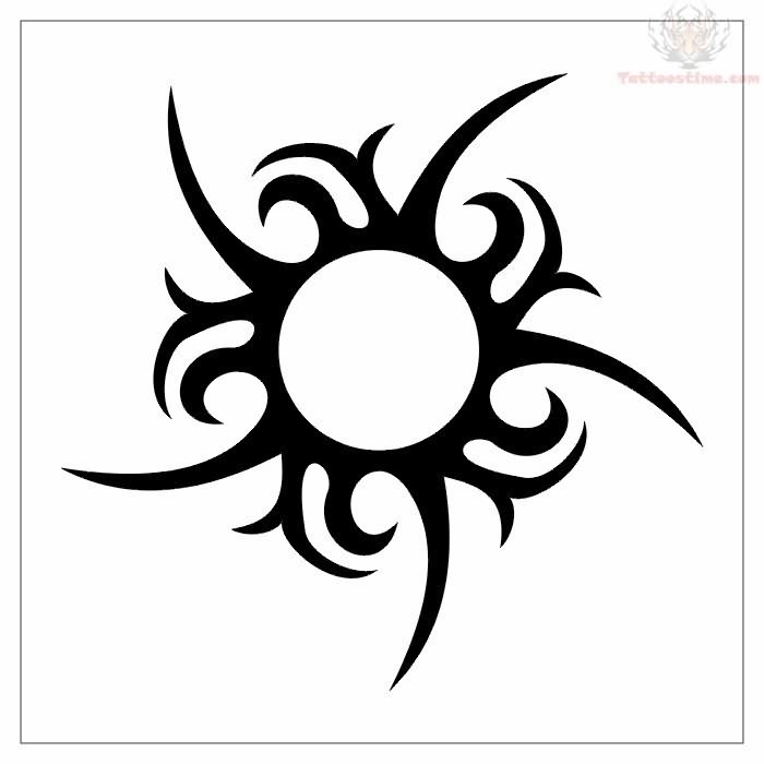 Sun Tattoo Sketch at PaintingValley.com | Explore collection of Sun ...